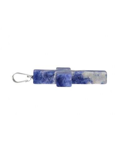 Sodalite Cross Pendant