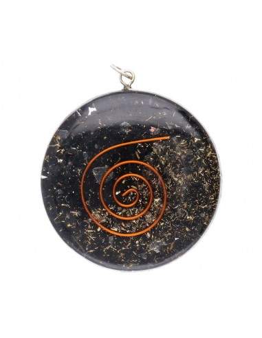 Resin Orgonite Circle Style Pendant...