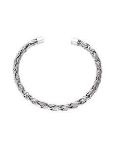 Brazalete Trenzado en Plata... 2