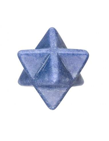 Merkaba de Quartzo Azul