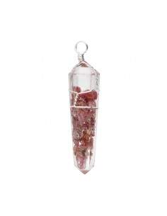 Pendentif Tourmaline Rose...