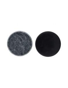 Pair of Circular Shungite... 2