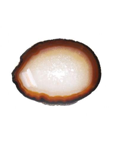 Grande assiette en agate naturelle