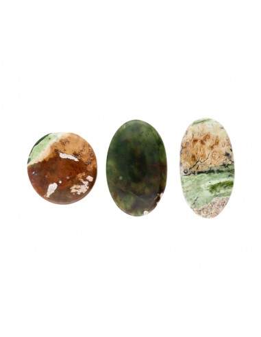 Green Calcite Cabochon