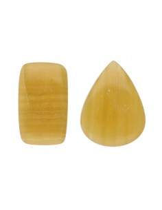 Cabujón de Calcita Amarilla