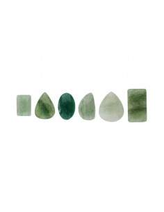 Cabochon de quartz vert