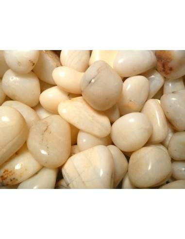 Rhodium-plated opal. Extra Quality