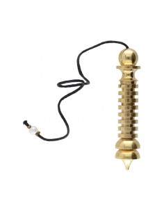 Pêndulo de bronze Osiris...