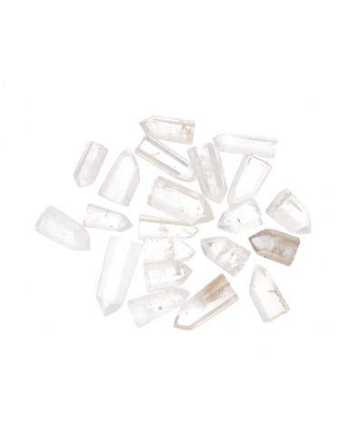 Pointes de quartz poli
