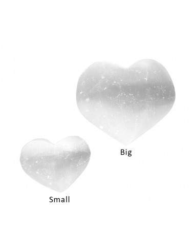 Corazón de Selenita Pequeño
