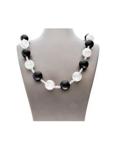 Colar de jato, quartzo...