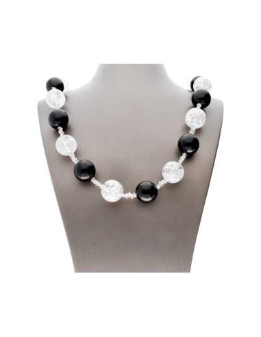 Collar de Azabache, Cuarzo Quebrado y...