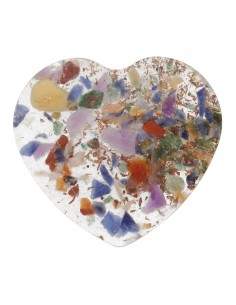 Coração de Resina com...