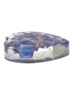 Resin Heart with Lapis... 2