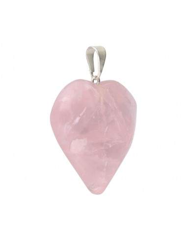 Rose Quartz Heart Pendant