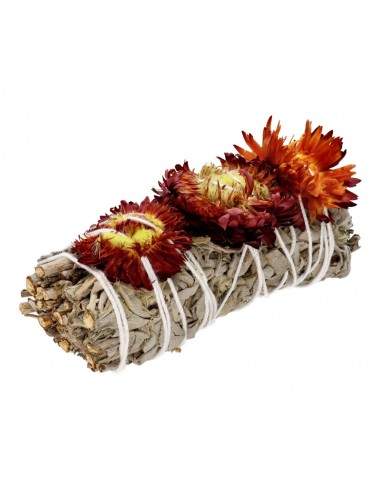 Salvia Blanca con Siempreviva