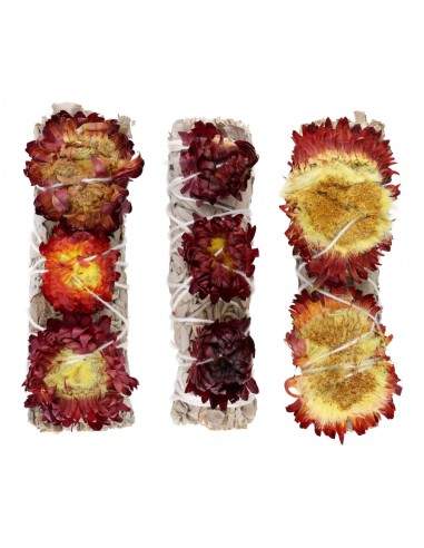 Salvia Blanca con Siempreviva