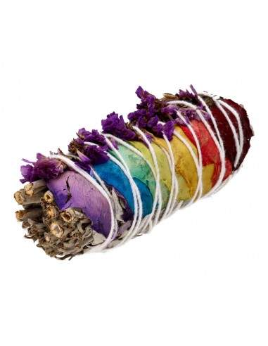 Sálvia Branca com Pétalas Chakras