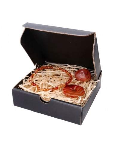 Pack Caja Zodiaco Leo - Cornalina