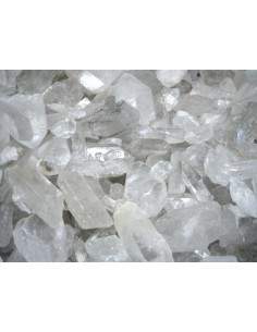 pontas quartzo branco em bruto pequeno