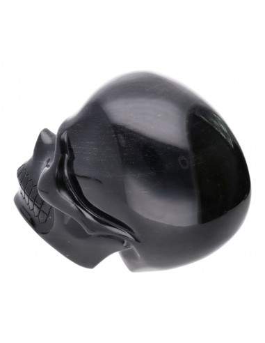 Silver Obsidian Skull COP2