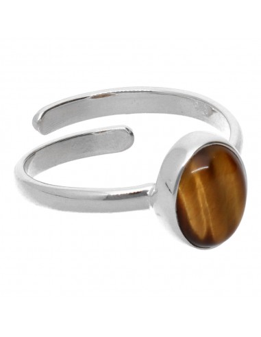 Petite bague ajustable en œil de...