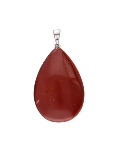 Colgante Gota de Jaspe Rojo