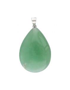 Colgante Gota de Cuarzo Verde