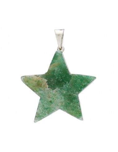 Aventurine Star Pendant