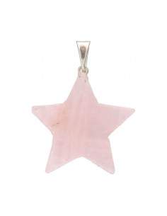 Pendentif étoile en quartz...