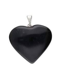 Colgante Corazón de Obsidiana