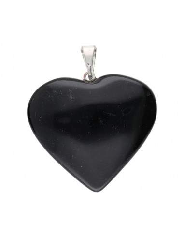 Obsidian Heart Pendant