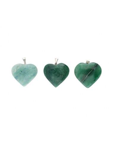 Aventurine Heart Pendant