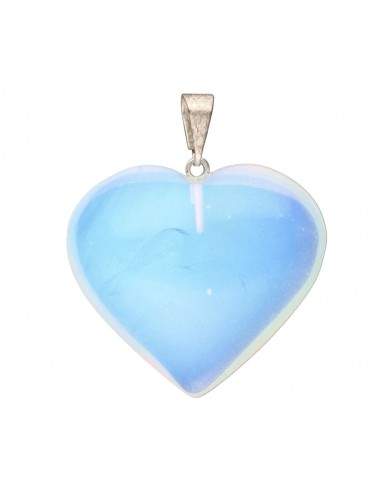 Opaline Heart Pendant
