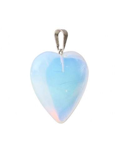 Opaline Heart Pendant