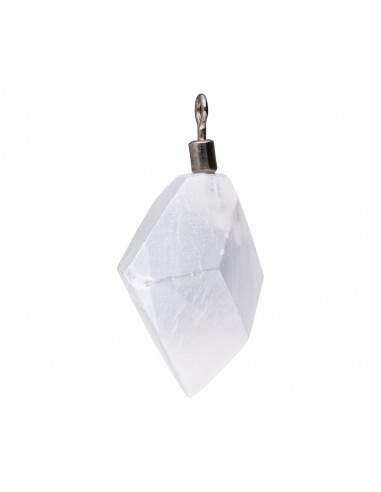 Selenite Rhombus Pendant