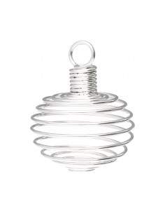 Small Silver Plated Cage...