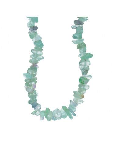 Green Fluorite Chip Necklace