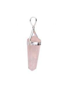 Pendentif en quartz rose... 2