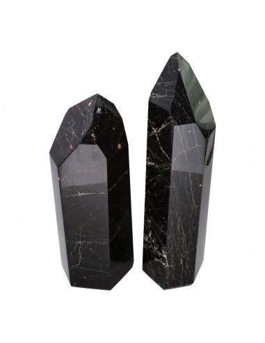 Pointes de tourmaline polies