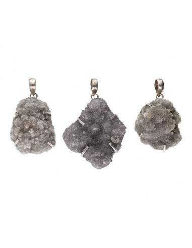 Colgante Drusa Grande de Amatista en...