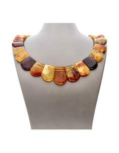 Amber Necklace in 925...