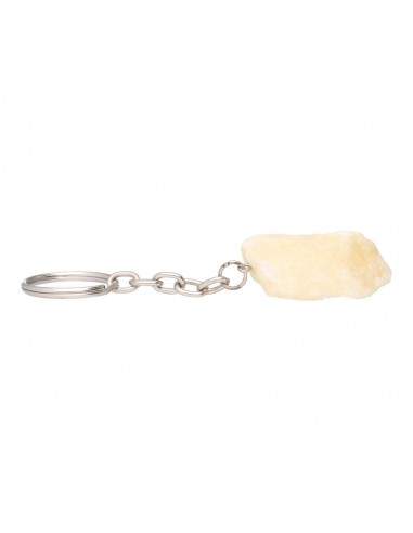 Yellow Calcite Keychain in Rough