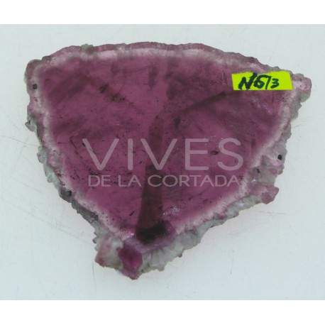 Turmalina rosa , rubelita , Rusia , 58mm