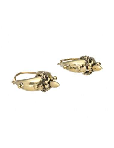 Boucles d'oreilles en bronze -35-
