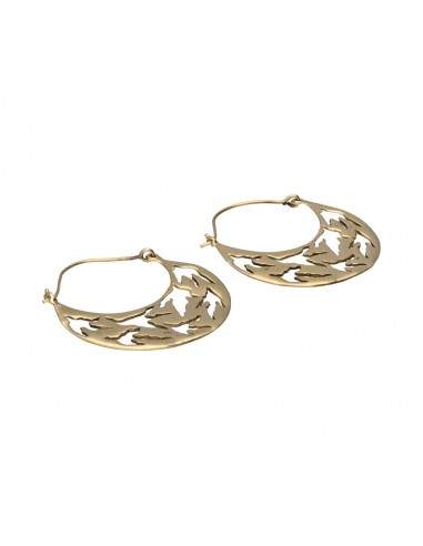 Boucles d'oreilles en bronze -90-