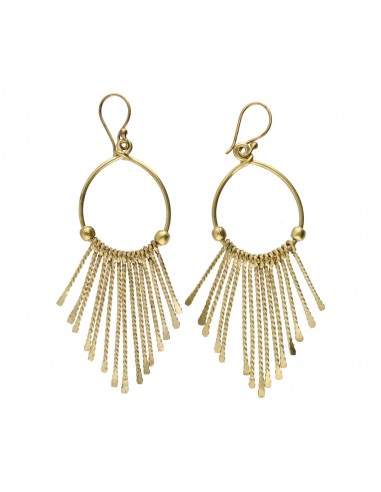 Boucles d'oreilles en bronze -37-