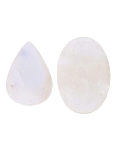 Cabochão de pedra da lua (pacote 30gr)