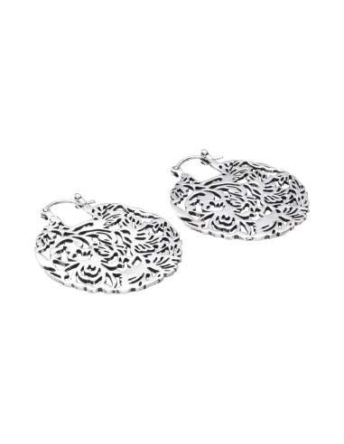 Silver Plated Earrings -P63-