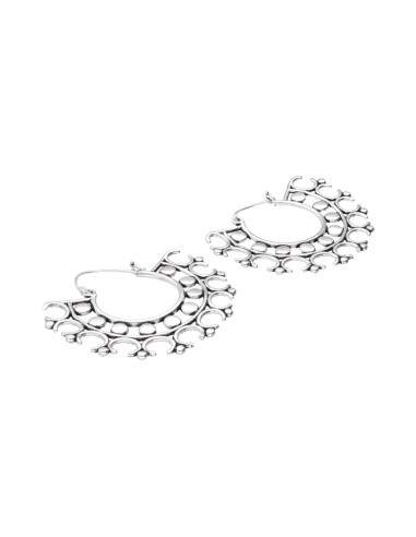 Silver Plated Earrings -P40-